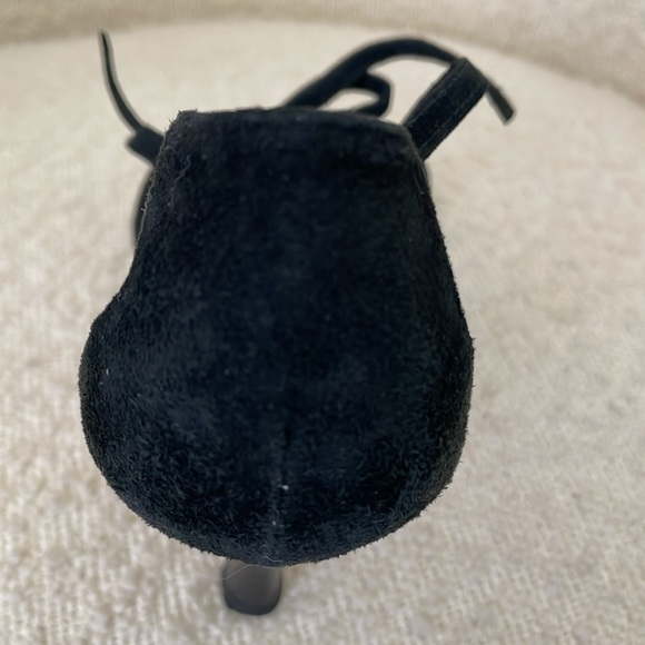 Manolo Blahnik black suede strappy heels - Picture 11 of 11